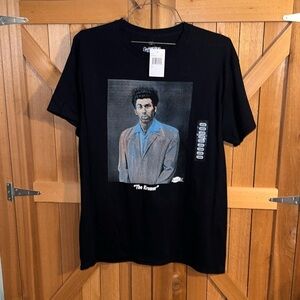 Seinfeld Kramer Black T-shirt Medium NWT